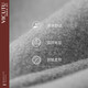 Veste de veste pour hommes vicutu veste décontractée en laine VRS21343553 Gray 170 / 88A