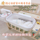 Canasta de noche Baby Bedside Paver Almacenamiento de pañales Bed Cuna de almacenamiento Bolsa de almacenamiento Baby Cinco completo * 3 + Cesta de colgantes tres en uno * 1 [