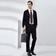 EMZ Ordos [Bacterbinomy Pure Wool] Early Autumn Men's Wool Calamity Business Leisure Knit sweater jacket