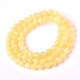 Goldsmith's collection grade Russian beeswax multi-circle bracelet 5-6.5mm natural amber three-circle beads loose bead bracelet for women ZB9 bead diameter about 6mm