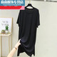 Mielanat 2023 Champe de nuit Mengown Men's Nightgown Ice Silk Summer FOLD LOBE plus taille mince vert foncé xl 140-180jin [Jin est égal à 0,5 kg]