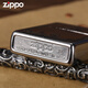 Zippo Edge authentique trésor plus léger sculpture profonde Knight serment personnalisé pour le vent de virer Men Knight [Nouvelle machine sans huile] Dy9905dk