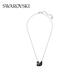 Swarovski SWAN Black Swan Large Silver Chain Women's Necklace Female Birthday Gift Female 5347329