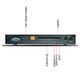 JBL [importierter Lautsprecher] CSS8006 Deckenlautsprecher, Deckenlautsprecher Public Broadcast System Supermarkt Hintergrundmusik-Lautsprecher-Set, Bluetooth-Verstärker kann eine Verbindung zu Mikrofon [importierter Lautsprecher] 3 6-Zoll-Lautsprecher, CSS8006 haben