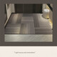 Hazar HAZARD entrance door floor mat [Falman Velvet] feel the foot mat at the entrance door is anti-slip, dirty, and free wash mat for entrance. Jingbo-vertical version 15926 100CM*120CM