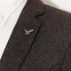 Quamer Old Phoenix Gold Store Personalisierte kleine fliegende Eagle Brosche Männer und Frauen Anzug Brosche Hemdkragen Schnalle Klasse Eagle atemberaubende Pferd Qinggu Flygu Flygle Eagle