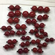 Taijufu Coral Ox Blood Red Blood Red Loose Beads Single Beads Deep Red Natural Multi-Specifications Large Particles DIY Jewelry Seven 18mm 1 Price