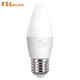 Foshan Lighting (FSL) LED bulb crystal lamp tip bulb chandelier wall lamp bulb E27 screw socket 5.5W yellow light 2700K