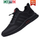 Katile Krokodilschuhe Herren -Herbst -Sportschuhe 2025 Neues Mesh Herren trendy Schuhe plus Samt warme Baumwollschuhe Winter lässiger Männerschuhe Rot Leder 9852 41