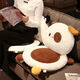 Yingzhu'er comfortable lumbar cushion soft butt cushion sedentary office cushion all-in-one dormitory back cushion car butt cushion rabbit chair cushion body 45X45X9 cm