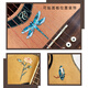 
Qimei folk guitar ukulele electric guitar headphones box piano code stickers personalized decoration internet celebrity guitar panel stickers any three models [please note the pattern]