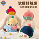 Paw Paw Team Li Dagong Children's Hat Autumn and Winter Windproof Ear Protection Lei Feng Hat Male and Female Baby Plus Velvet Warm Hat Light Blue 0321