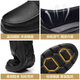 Qiangren business leather shoes men's soft surface soft sole sheepskin commuter leather shoes breathable casual men's shoes JDA351339 black 41