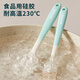 Baiji silicone oil brush scraper 2-piece set food grade scraper oil brush barbecue seasoning brush baking tool
