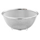Carole drain basket 316 stainless steel vegetable basin rice washing sieve rice cleaning basin kitchen fruit drain basin filter water rice cleaning artifact food grade 316 steel 22CM drain basket