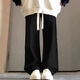 
Bafia Yue girls' clothes set 13-15 years old spring and autumn new style big children's long-sleeved female junior high school students casual two-piece set rag-shoulder sweatshirt + black drawstring pants S size recommended 60-85 Jin [Jin equals 0.5 kg]
