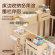 Tongxin crib storage hanging basket bedside bedside baby changing table feeding table diapers saliva towel storage bag hanging bag crib collection 4-piece set is enough