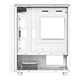 Patriot V18 computer desktop mainframe MATX chassis acrylic multi-mesh strong heat dissipation and beautiful appearance supports 240 water cooling V18 white (front mesh/MATX motherboard/graphics card 32CM)
