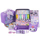 Kulomi Creme Kleber Guka Set Girl DIY Material Melodie Yugui Hund Quicksand Guka Handkonto Geschenkbox Handaufkleber Kinder Handwerk Cool Lomi Geschätzte Karte Volles Set Spiel 841 Stücke [Melodie] Guka Quicksand Brick Luxus Set
