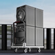 Delixi small trolley flatbed cart pull cargo household portable truck silent foldable commercial warehouse express trailer commercial model 60X90CM load-bearing 1050Jin [Jin equals 0.5 kg] 5-inch wheel black