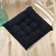 Yingzhuer thickened cushion office four seasons student classroom female stool floor mat butt cushion strap sedentary chair cushion corduroy square coffee 40*40cm