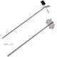 Accesorios de cabezal de paleta de laboratorio dispersado personalizado 304 ACERADO INOXIGO DE SECURPLA 316 Impulsor tres y cuatro cuchillas Camina de biela R1342 Padeta de mezcla espiral de cuatro palas/304 acero inoxidable