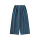 
Young boy sand washing straight-leg fashionable cool and handsome jeans 2025 spring new children's versatile loose pants trendy blue N4858 130