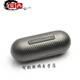 
Mandu glasses with anti-compression round carbon fiber capsule cycling and running basketball sports large sunglasses case Carbon black