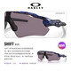 100% Oakley Radar EV Sports Brillen 9208 Neue Farbkreisbrille läuft lässige Myopie-Anpassung Radarev920813 Schwarzer Rahmen ganztägiges Objektiv