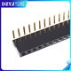 Single row female base 2.54mm pin header socket double row female 1*2P3P4P5P6P7P8P9P10P16P20P40P 20P single row (10 pieces)