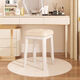 Jiyunmao home makeup stool light luxury dressing stool girls bedroom dressing table stool internet celebrity plastic manicure chair black leg green high elastic soft bag + free silent non-slip pad high elastic sponge soft bag