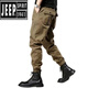 Jeep (Jeep) Herbst Retro American Working Hosen Männer 2024 Neue Herrenhosen Sport Harlen Tie Pants Casual Hosen Männer 818 Modelle (Kamel) regulär 2xl (vorgeschlagen 135-150jin [Jin entspricht 0,5 kg]