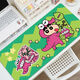 Mekeje Mouse Pad Crayon Shin-shirt Extra Large Computer Desk Raised Appearance Office Keyboard Pad Dirty Resistant and Washable Students ZZ-2694/Shin Shin-shirt 100cm*50cm Thick 4mm