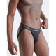 Calvin Klein Men's CK Low Waist Thong Stretch Boys Underwear Moisture Wicking Classic Logo Belt NB3357 Black - 5 Pcs S