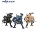 Infinite far rihio mm001 zusammengebautes Mecha Modell Spielzeugangriffsreihe + Logistik Mecha Spot Mm001 Rost Rot