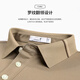 
Dancing with Wolves [with mulberry silk] Lapel Short Sleeve T-shirt for Men 2025 Summer New Contrast Color Casual Polo Shirt 6094 Khaki 701 L (175)