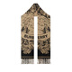 BURBERRY Double Eleven genuine women's scarf with large letters logo print, fashionable and versatile double-sided wool shawl, warm scarf, beige UNI