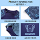 YouYou para niños trajes de baño para niños divididos medianos de tamaño mediano para niños de doble capa Bajas de baño Swimsuit de cinco piezas 33094 Azul 6xl