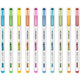 
Stone DS-834 No Smudged Text Quick Dry Highlighter Doodle Hand Notebook Paper Marking Pen Student Scratch High Capacity Eye Protection Color Pen Retro Colorful Color Series New-No Diaper (Golden) Single Branch
