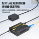 Nokoxin fiber optic transceiver Gigabit single mode single fiber pair 100 Mbit single mode single fiber dual fiber transceiver network cable network extension photoelectric converter SC interface Gigabit single mode single fiber/3km pair