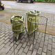 Gewebte Bag Collection Rack Support Bracket Express -Paket -Rack -Rack -Rack -Ablage Bag Support Agricultural Tools Kollektion Nylon -Taschen -Support -Klammer kleine Größe Breite 25 High 50