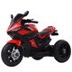 Beibele children's electric car motorcycle toy car can sit on children's electric children's electric car boy 1-3-6 years old red large battery + dual drive + Bluetooth remote control