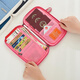 CLCEY passport clip air ticket storage bag protective cover travel abroad portable multi-functional travel equipment [short model-small] gray
