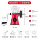 Mingjupai (mingjupai) German sausage enema machine household fully automatic sausage filling artifact tank sausage device new special minced meat integrated (German Seiko) red upgraded model-three enema tubes