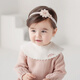 
Midur Korean baby girl hairband baby girl headband headband flower 100-day hair accessories one year old hairband princess infant braised door pink (May flower hairband)