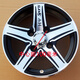 天南兄弟 TNBROTHERS12寸电动四轮车14570r12铝圈15570r12铝合金轮毂13570摩托三轮车 铝圈中心距114.3毫米宝石款式