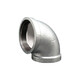 Jinniu Pipe Industry Plastic Lined Malleable Steel 90 Elbow Specifications DN65 Gray DN65 Malleable Steel