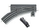 Lionel O-type track remote control switch LH left model train accessories children's toys plastic