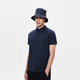 
AIGLE Aigao Spring and Summer Men's DFT Quick Dry Hygroscopic UPF50+ Casual Short Sleeve POLOT Shirt Empire Dark Blue AJ701 L (180/96A)