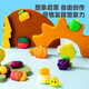 得力（deli） 儿童橡皮泥24色像皮泥彩泥手工泥小学生手工制作橡皮泥套装带模具幼儿园宝宝玩 7022   12色红色桶装